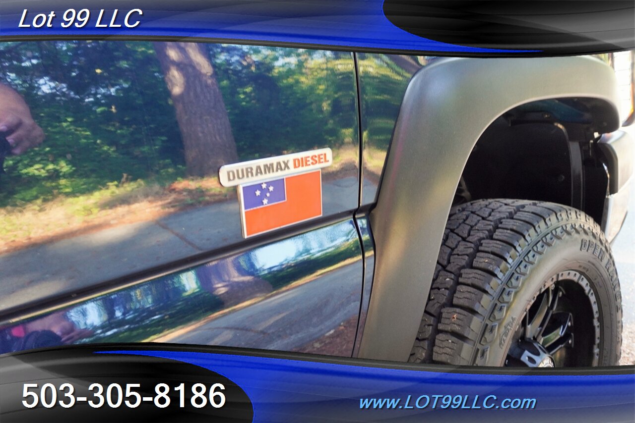 2005 Chevrolet Silverado 2500 LT 4dr Crew Cab 4X4 6.6L Duramax NEW HEADGASKET Leather Moon Roof LONG Bed LIFTED Black Wheels Newer Tires - Photo 39 - Milwaukie, OR 97267
