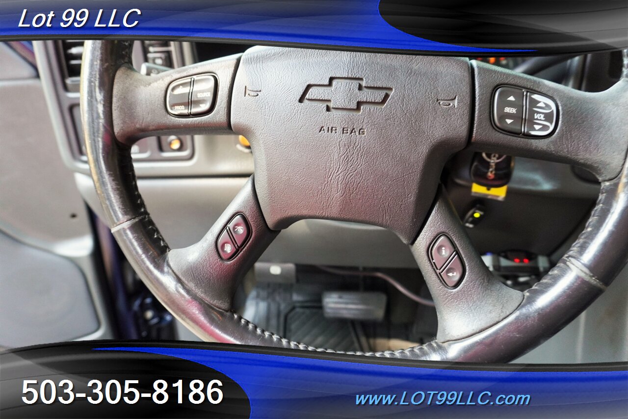2005 Chevrolet Silverado 2500 LT 4dr Crew Cab 4X4 6.6L Duramax NEW HEADGASKET Leather Moon Roof LONG Bed LIFTED Black Wheels Newer Tires - Photo 26 - Milwaukie, OR 97267