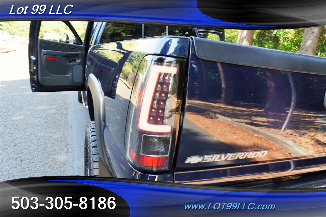 2005 Chevrolet Silverado 2500 LT 4dr Crew Cab 4X4 6.6L Duramax NEW HEADGASKET Leather Moon Roof LONG Bed LIFTED Black Wheels Newer Tires - Photo 35 - Milwaukie, OR 97267