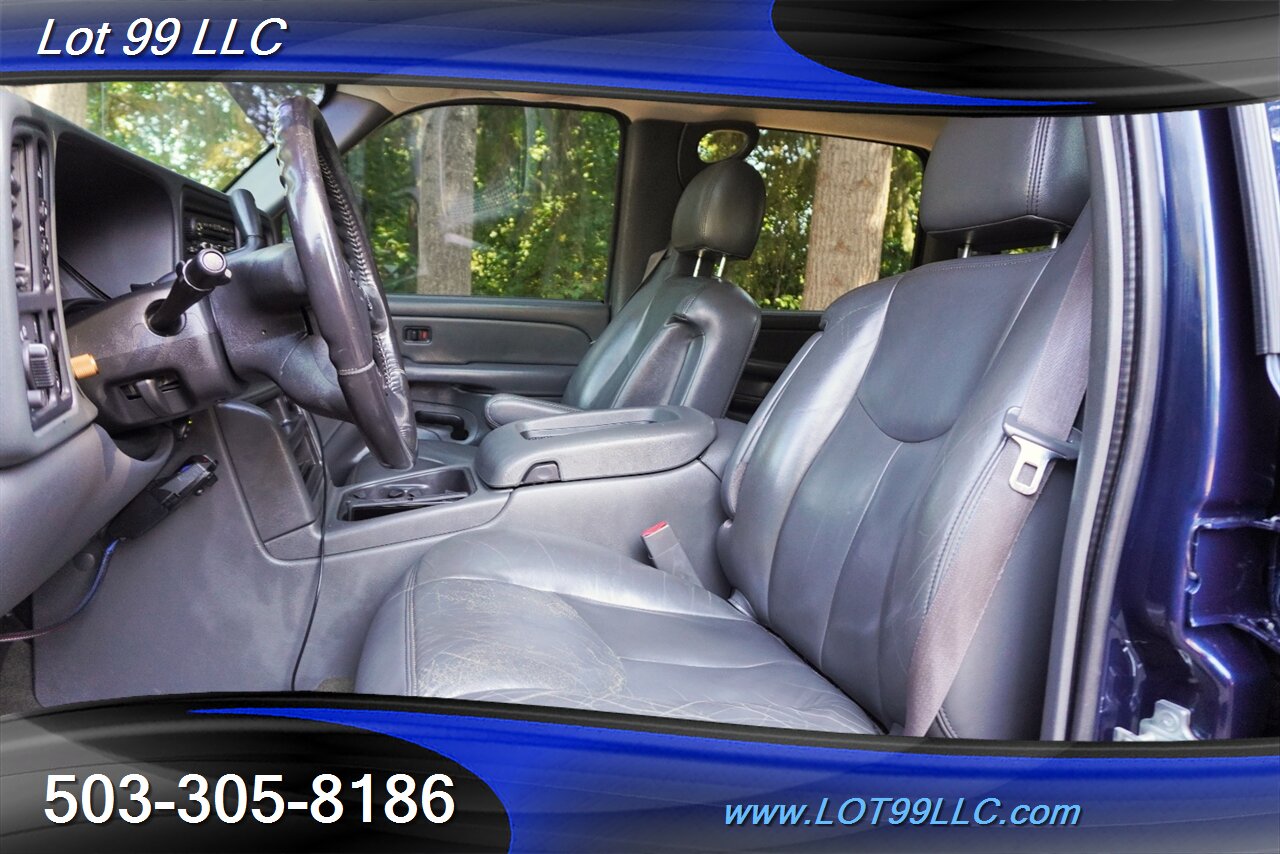2005 Chevrolet Silverado 2500 LT 4dr Crew Cab 4X4 6.6L Duramax NEW HEADGASKET Leather Moon Roof LONG Bed LIFTED Black Wheels Newer Tires - Photo 13 - Milwaukie, OR 97267