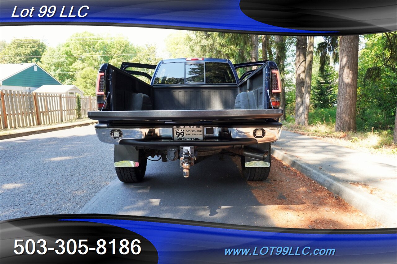 2005 Chevrolet Silverado 2500 LT 4dr Crew Cab 4X4 6.6L Duramax NEW HEADGASKET Leather Moon Roof LONG Bed LIFTED Black Wheels Newer Tires - Photo 34 - Milwaukie, OR 97267