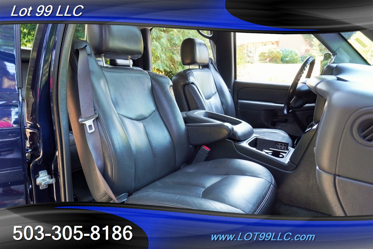 2005 Chevrolet Silverado 2500 LT 4dr Crew Cab 4X4 6.6L Duramax NEW HEADGASKET Leather Moon Roof LONG Bed LIFTED Black Wheels Newer Tires - Photo 18 - Milwaukie, OR 97267