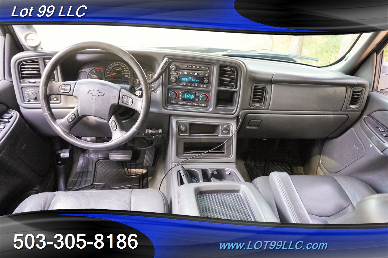 2005 Chevrolet Silverado 2500 LT 4dr Crew Cab 4X4 6.6L Duramax NEW HEADGASKET Leather Moon Roof LONG Bed LIFTED Black Wheels Newer Tires - Photo 2 - Milwaukie, OR 97267