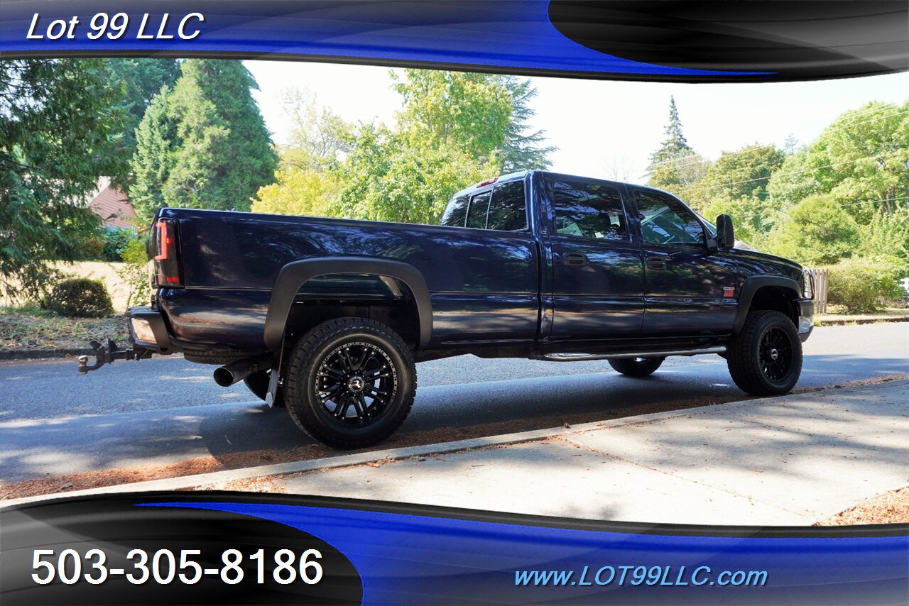 2005 Chevrolet Silverado 2500 LT 4dr Crew Cab 4X4 6.6L Duramax NEW HEADGASKET Leather Moon Roof LONG Bed LIFTED Black Wheels Newer Tires - Photo 9 - Milwaukie, OR 97267