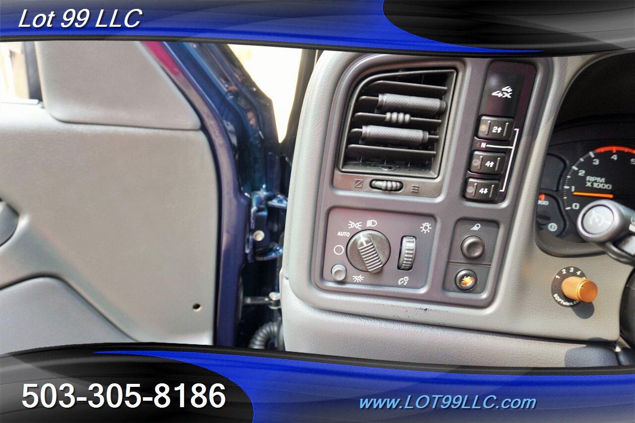 2005 Chevrolet Silverado 2500 LT 4dr Crew Cab 4X4 6.6L Duramax NEW HEADGASKET Leather Moon Roof LONG Bed LIFTED Black Wheels Newer Tires - Photo 28 - Milwaukie, OR 97267