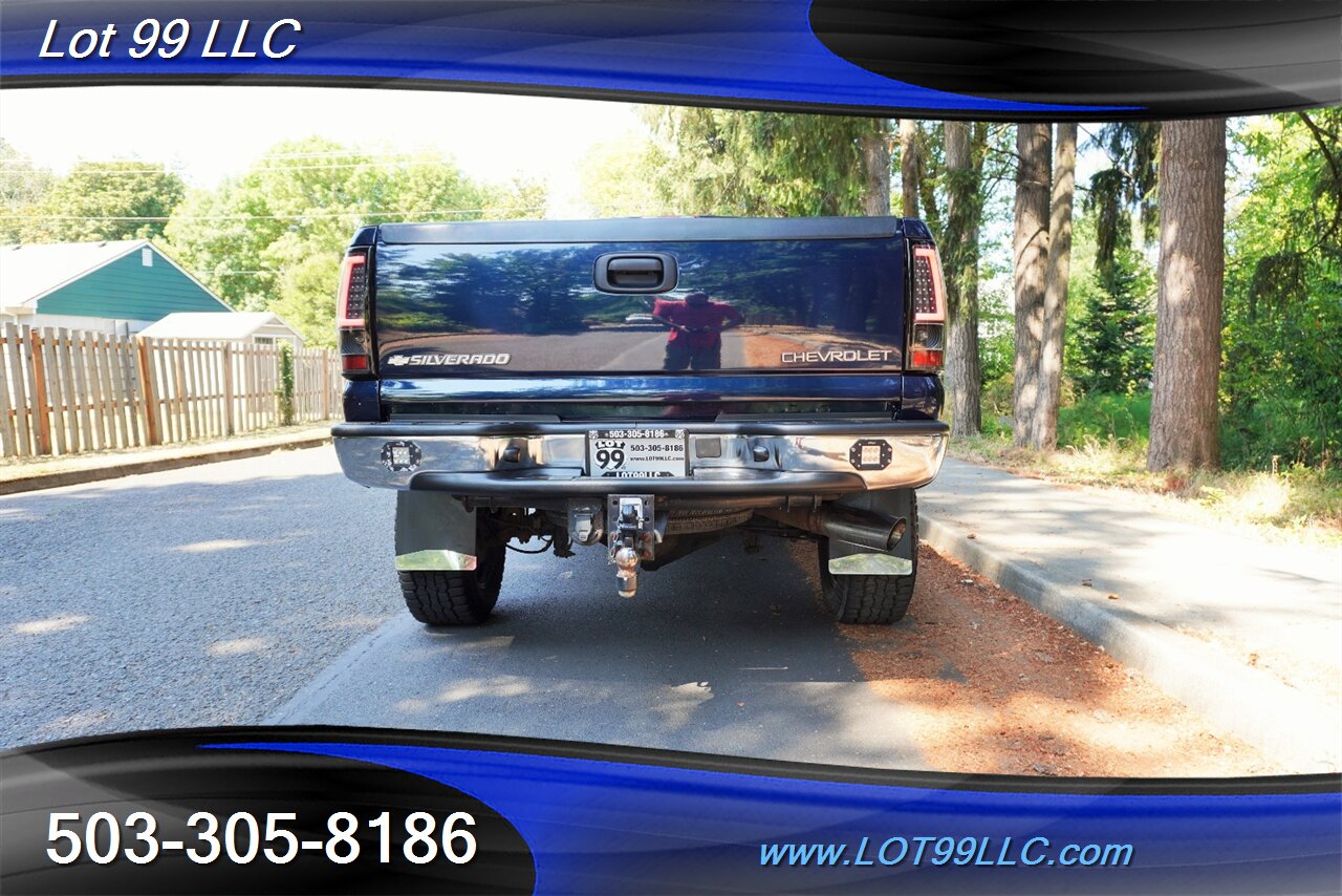2005 Chevrolet Silverado 2500 LT 4dr Crew Cab 4X4 6.6L Duramax NEW HEADGASKET Leather Moon Roof LONG Bed LIFTED Black Wheels Newer Tires - Photo 10 - Milwaukie, OR 97267