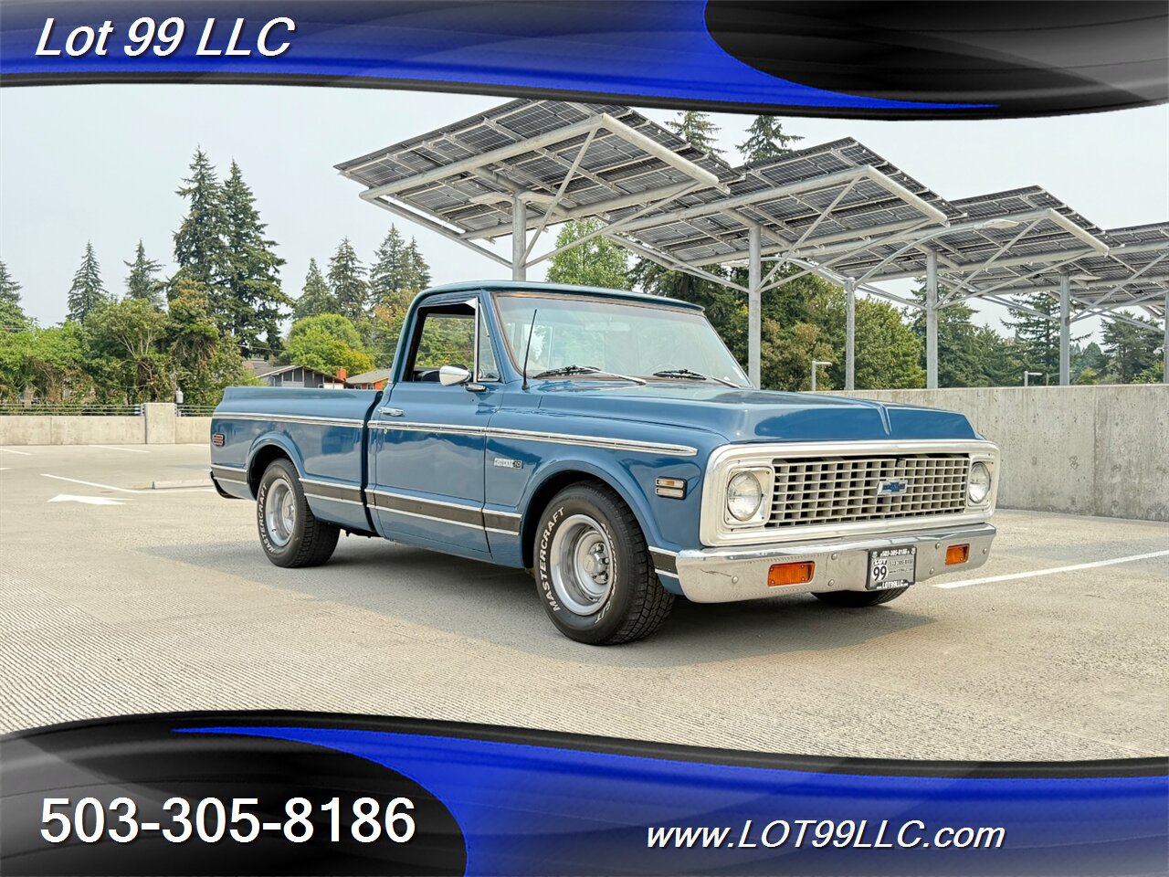 1971 Chevrolet C10 Cheyenne Short Bed SBC - Photo 4 - Milwaukie, OR 97267