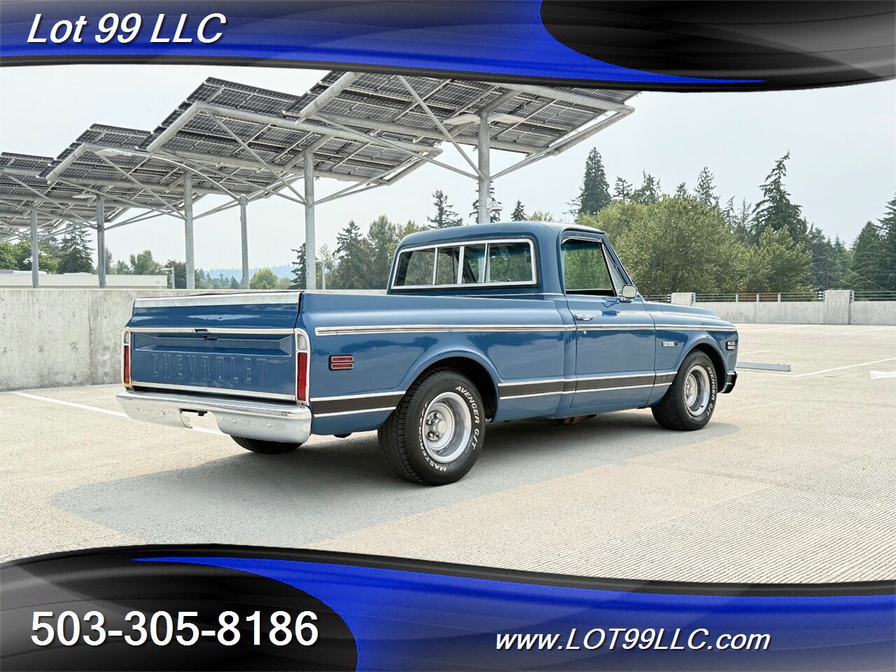 1971 Chevrolet C10 Cheyenne Short Bed SBC - Photo 6 - Milwaukie, OR 97267