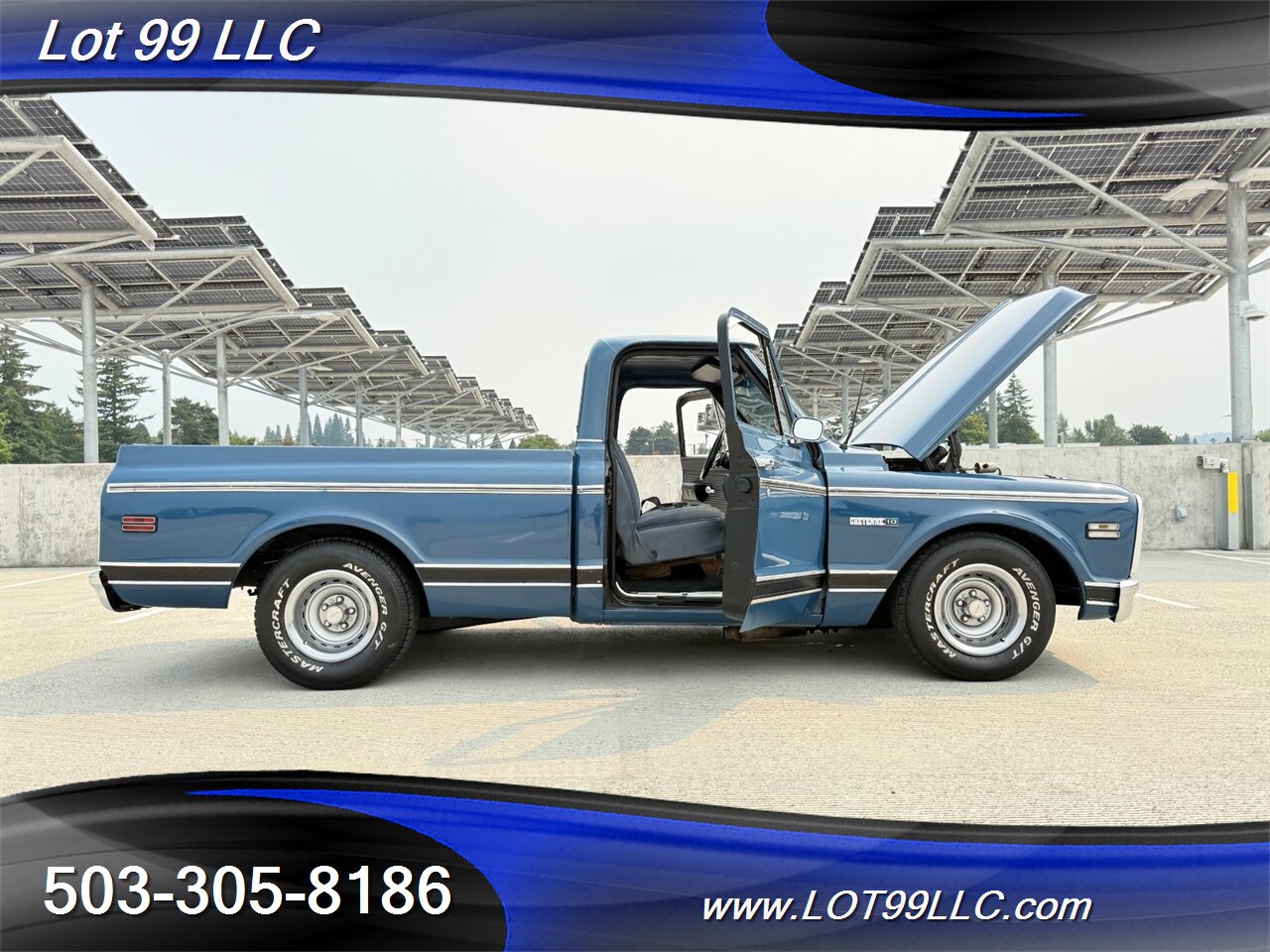 1971 Chevrolet C10 Cheyenne Short Bed SBC - Photo 17 - Milwaukie, OR 97267