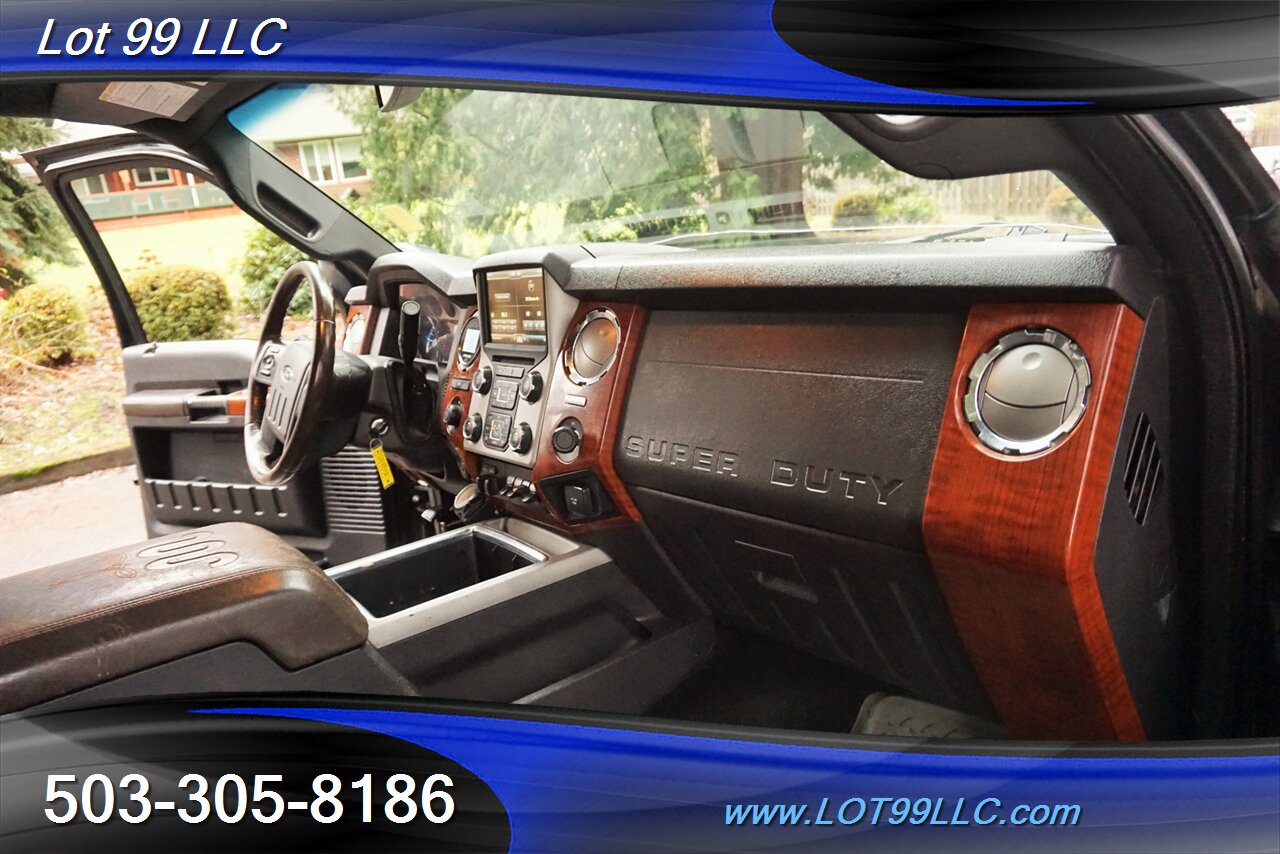 2015 Ford F-350 King Ranch 4X4 6.7L POWER STROKE Leather LONG BED   - Photo 17 - Milwaukie, OR 97267