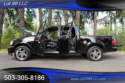 2002 Ford F-150 Harley-Davidson 5.4L Supercharged Auto Heated  Leather Moon Roof Chrome Wheels New TIRES - Photo 27 - Milwaukie, OR 97267
