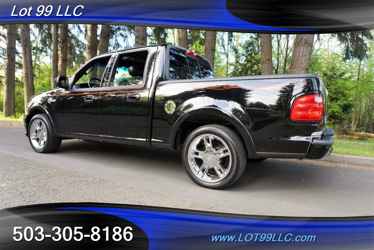 2002 Ford F-150 Harley-Davidson 5.4L Supercharged Auto Heated  Leather Moon Roof Chrome Wheels New TIRES - Photo 12 - Milwaukie, OR 97267
