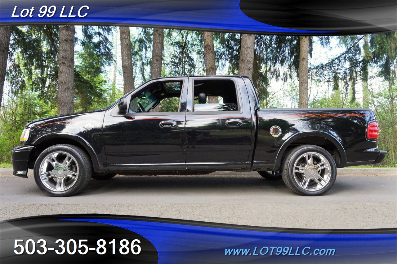 2002 Ford F-150 Harley-Davidson 5.4L Supercharged Auto Heated  Leather Moon Roof Chrome Wheels New TIRES - Photo 1 - Milwaukie, OR 97267