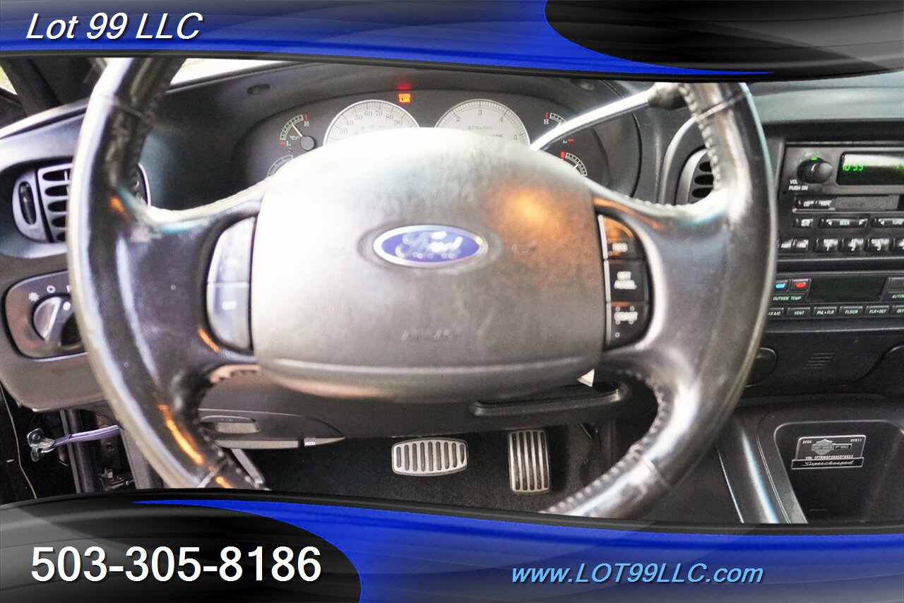 2002 Ford F-150 Harley-Davidson 5.4L Supercharged Auto Heated  Leather Moon Roof Chrome Wheels New TIRES - Photo 24 - Milwaukie, OR 97267