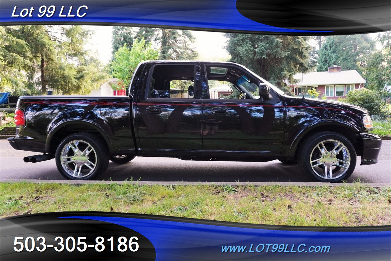 2002 Ford F-150 Harley-Davidson 5.4L Supercharged Auto Heated  Leather Moon Roof Chrome Wheels New TIRES - Photo 9 - Milwaukie, OR 97267