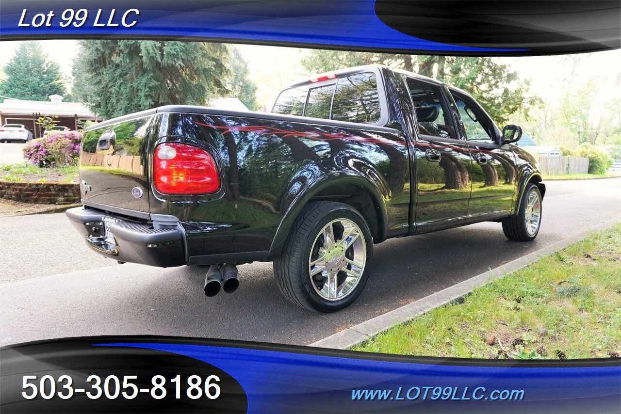 2002 Ford F-150 Harley-Davidson 5.4L Supercharged Auto Heated  Leather Moon Roof Chrome Wheels New TIRES - Photo 10 - Milwaukie, OR 97267