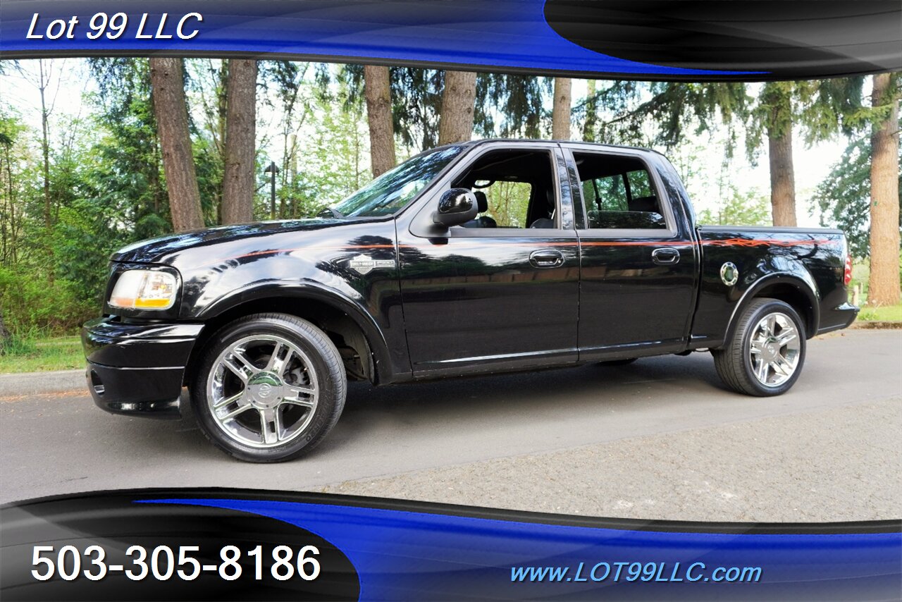 2002 Ford F-150 Harley-Davidson 5.4L Supercharged Auto Heated  Leather Moon Roof Chrome Wheels New TIRES - Photo 6 - Milwaukie, OR 97267