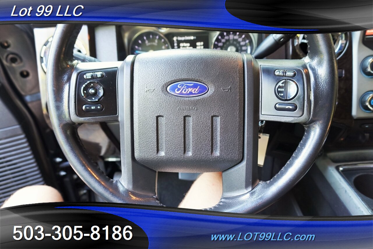 2014 Ford F-250 Platinum 4X4 6.7L Power Stroke Heated AC Leather  Moon Roof FULL THROTTLE SUSEPNSION LIFT 22 WHEELS NEW 40 TIRES - Photo 21 - Milwaukie, OR 97267