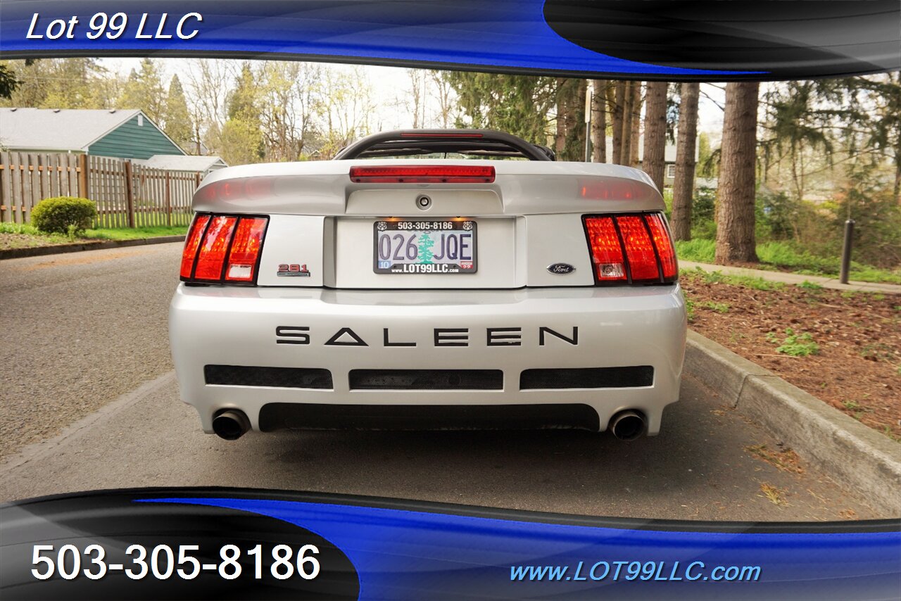 2000 Ford Mustang Saleen Convertible 50K V8 Auto Leather NEW TIRES   - Photo 10 - Milwaukie, OR 97267