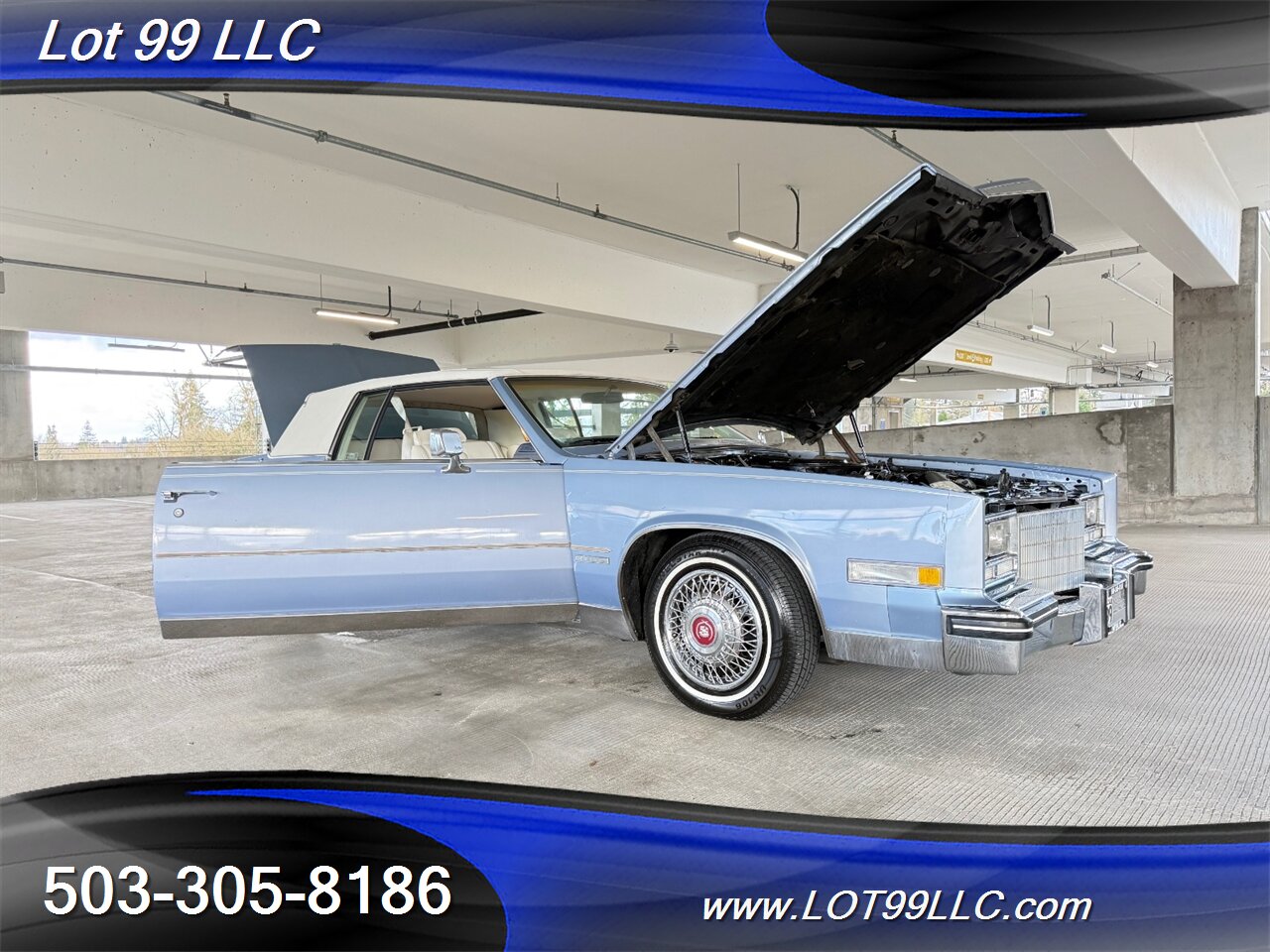 1983 Cadillac Eldorado Coupe 47k Miles 4.1L V8 White Leather FWD   - Photo 24 - Milwaukie, OR 97267