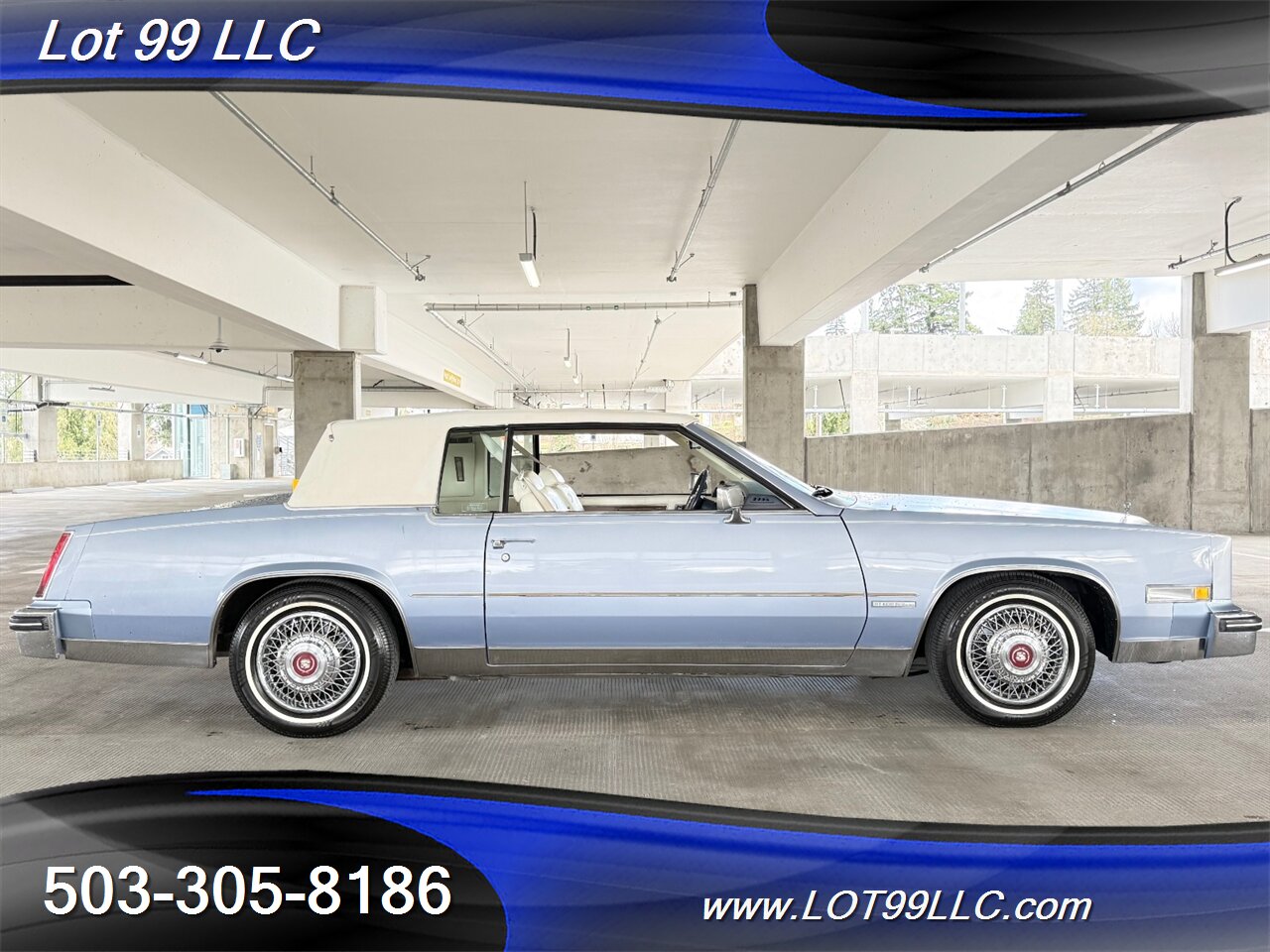 1983 Cadillac Eldorado Coupe 47k Miles 4.1L V8 White Leather FWD   - Photo 5 - Milwaukie, OR 97267