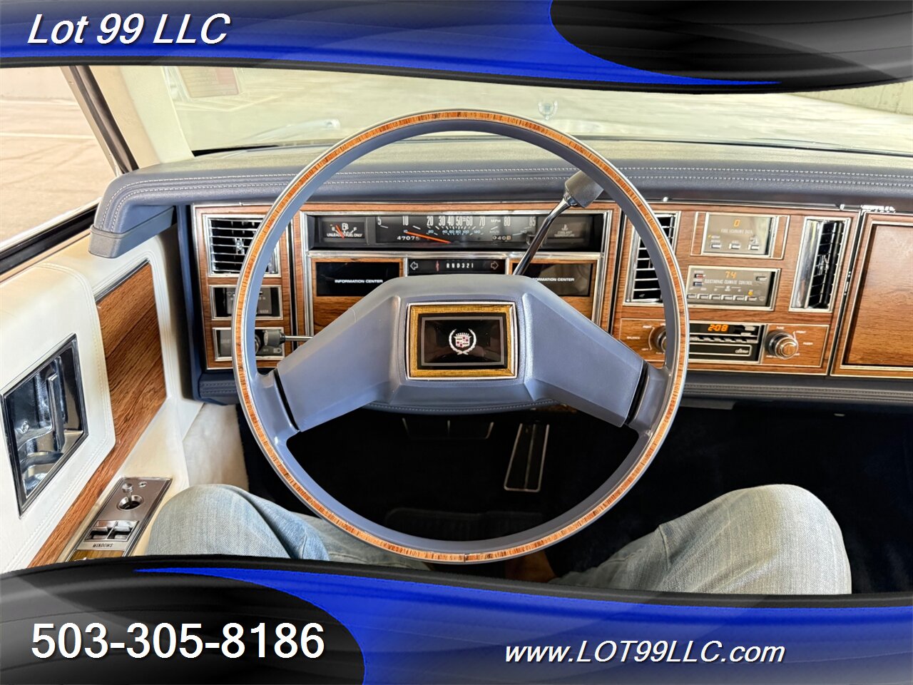 1983 Cadillac Eldorado Coupe 47k Miles 4.1L V8 White Leather FWD   - Photo 11 - Milwaukie, OR 97267