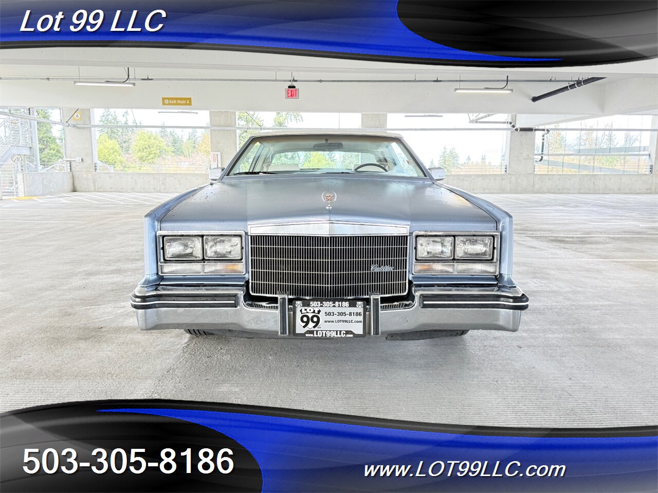 1983 Cadillac Eldorado Coupe 47k Miles 4.1L V8 White Leather FWD   - Photo 3 - Milwaukie, OR 97267