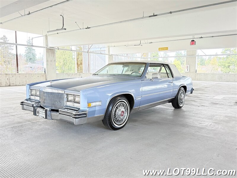 1983 Cadillac Eldorado Coupe 47k Miles 4.1L V8 White Leather FWD  