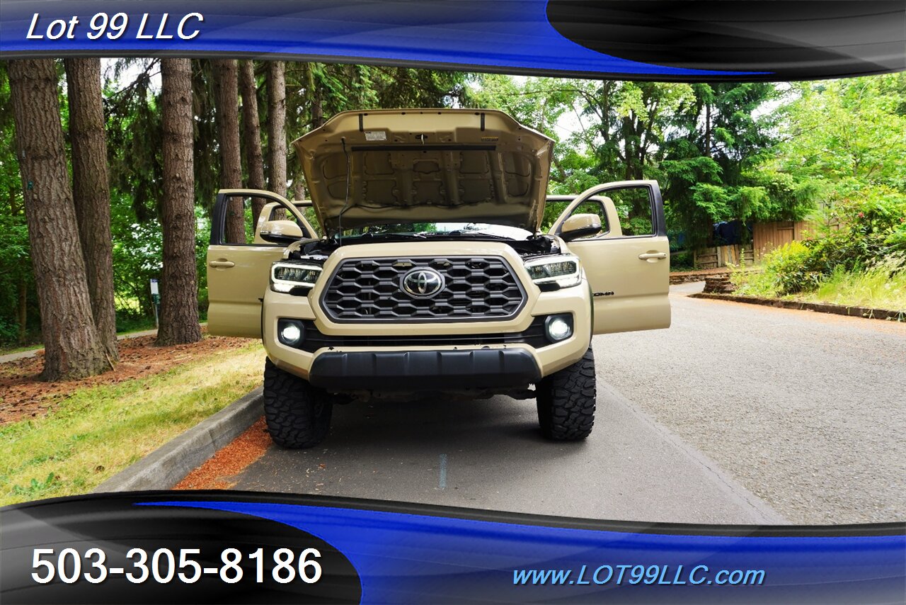 2020 Toyota Tacoma TRD Off-Road 4X4 V6 3.5L Auto GPS 6 FT BED LIFTED FOX Shocks Premium Wheels NEW OFF ROAD TIRES 1 OWNER - Photo 27 - Milwaukie, OR 97267