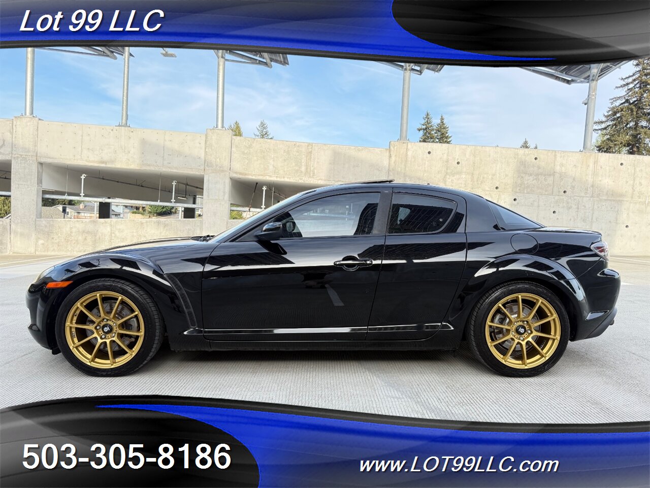 2006 Mazda RX-8 87k Miles Htd Leather Sparco Gold Wheels Automatic   - Photo 1 - Milwaukie, OR 97267