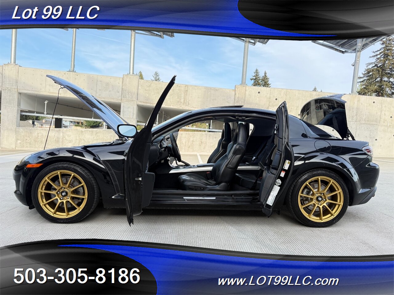 2006 Mazda RX-8 87k Miles Htd Leather Sparco Gold Wheels Automatic   - Photo 18 - Milwaukie, OR 97267