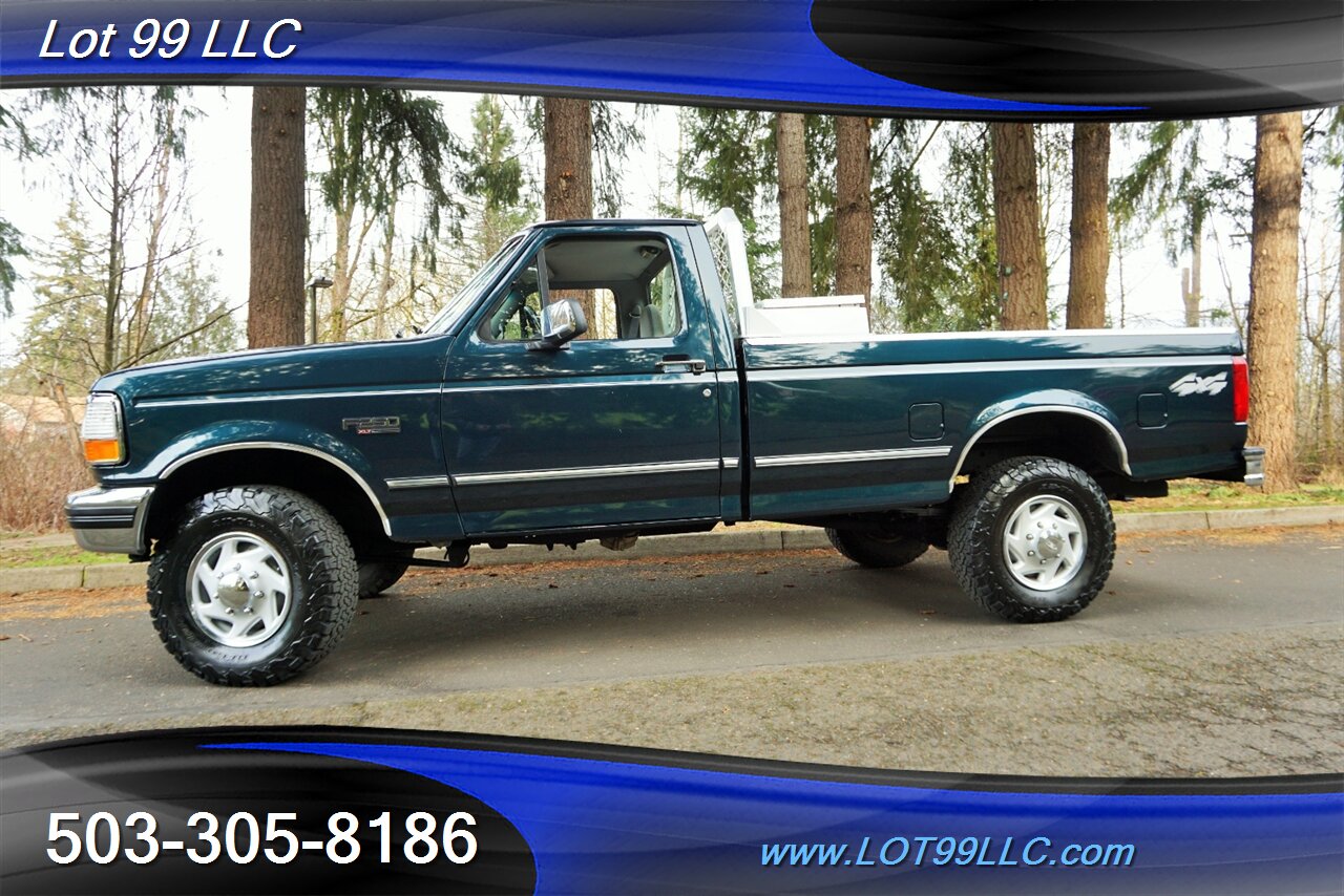 1996 Ford F-250 XLT 2dr 4x4 Single Cab 5.8L LONG BED BFG 2 OWNERS   - Photo 5 - Milwaukie, OR 97267