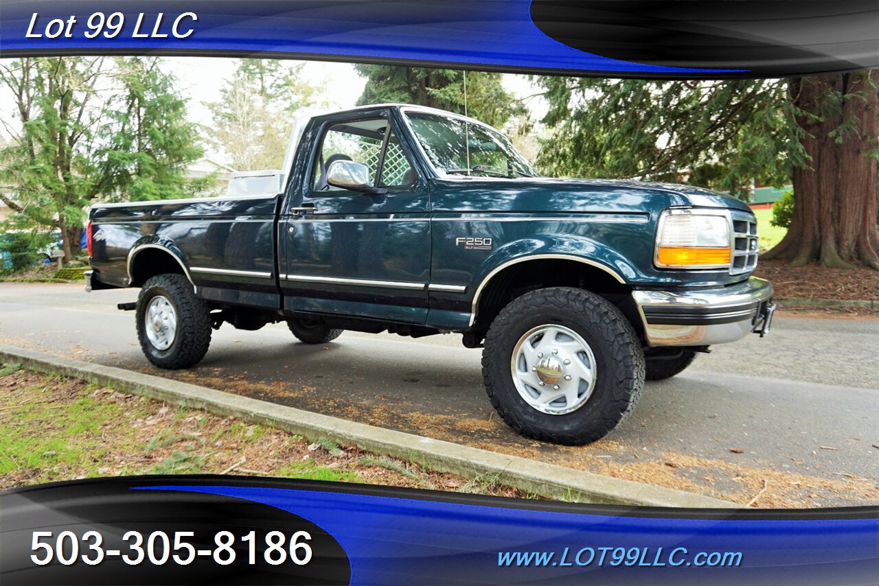 1996 Ford F-250 XLT 2dr 4x4 Single Cab 5.8L LONG BED BFG 2 OWNERS   - Photo 7 - Milwaukie, OR 97267