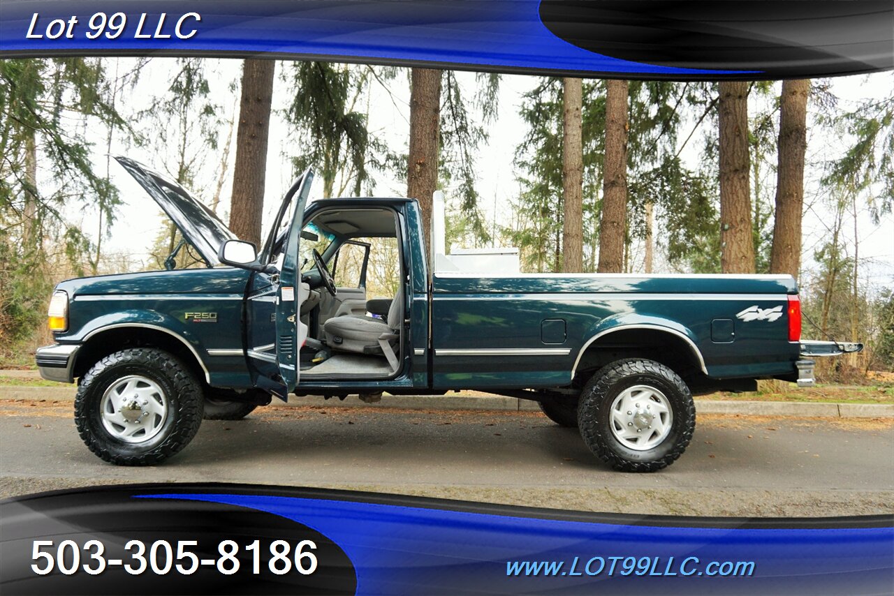 1996 Ford F-250 XLT 2dr 4x4 Single Cab 5.8L LONG BED BFG 2 OWNERS   - Photo 25 - Milwaukie, OR 97267