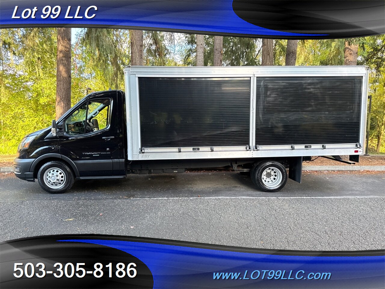 2021 Ford Transit 350 HD Dually Cargo Service Box Roll Up Doors   - Photo 3 - Milwaukie, OR 97267