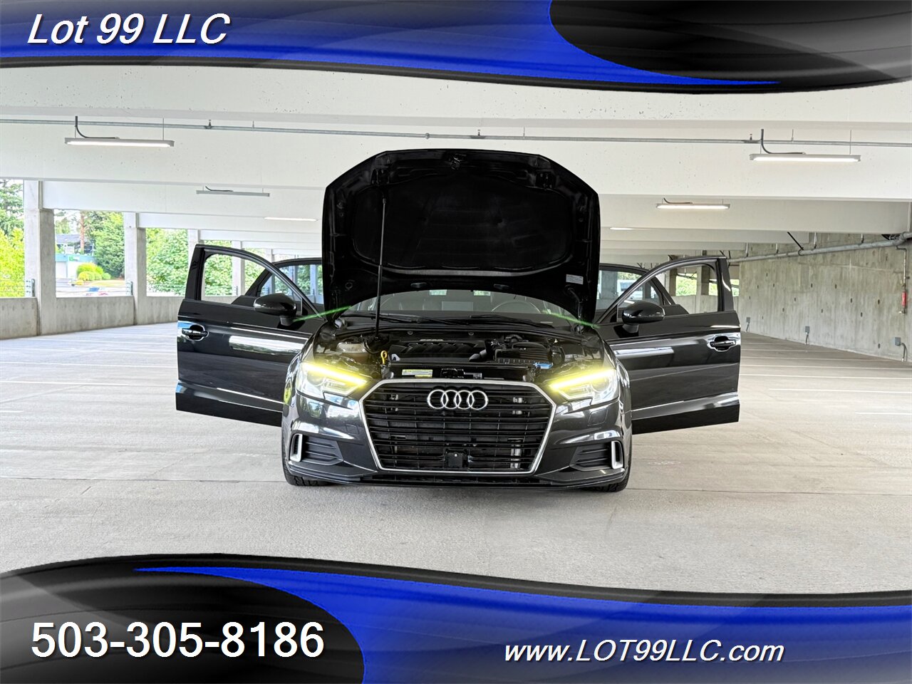 2018 Audi A3 2.0T Premium 70k Miles Htd Leather Roof Lowered  35MPG  Navigation Camera Moon Roof 19 " Wheels - Photo 26 - Milwaukie, OR 97267