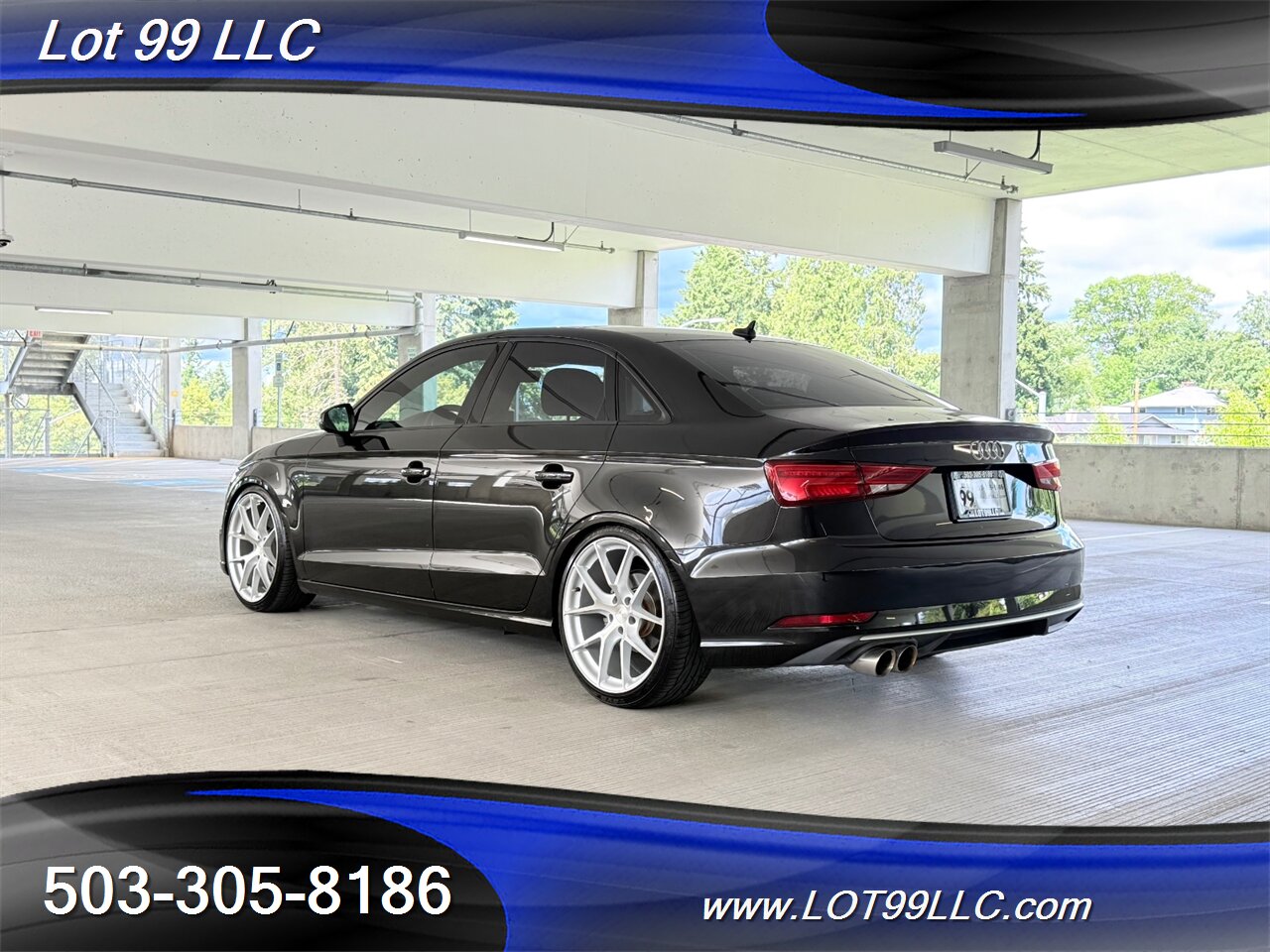 2018 Audi A3 2.0T Premium 70k Miles Htd Leather Roof Lowered  35MPG  Navigation Camera Moon Roof 19 " Wheels - Photo 8 - Milwaukie, OR 97267