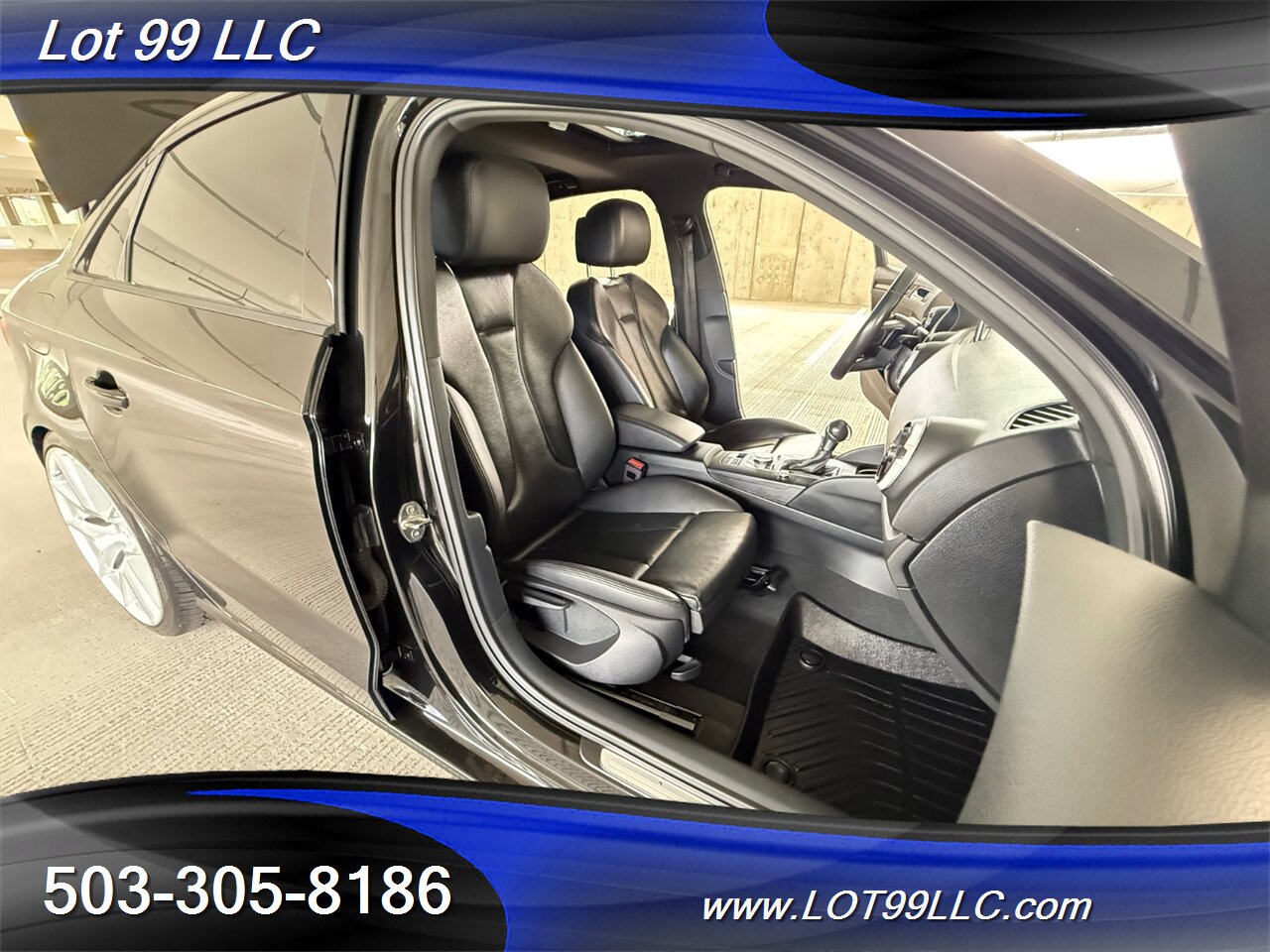 2018 Audi A3 2.0T Premium 70k Miles Htd Leather Roof Lowered  35MPG  Navigation Camera Moon Roof 19 " Wheels - Photo 16 - Milwaukie, OR 97267