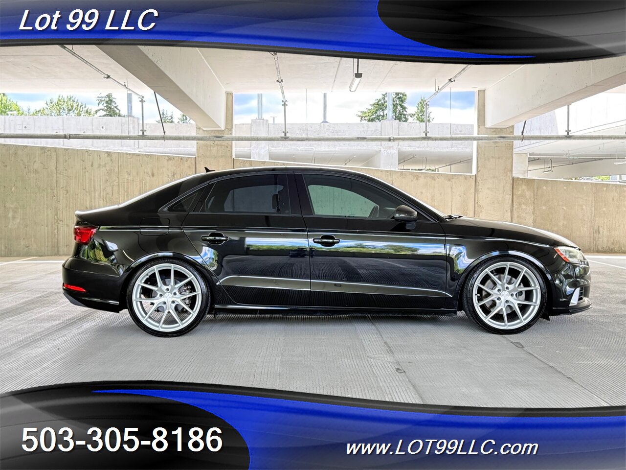 2018 Audi A3 2.0T Premium 70k Miles Htd Leather Roof Lowered  35MPG  Navigation Camera Moon Roof 19 " Wheels - Photo 5 - Milwaukie, OR 97267