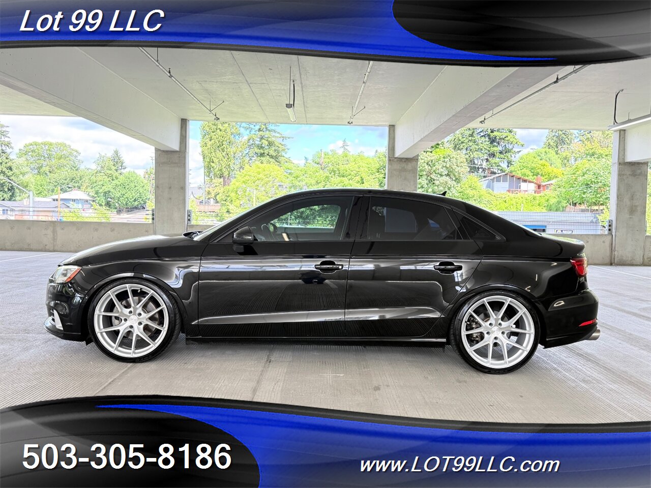 2018 Audi A3 2.0T Premium 70k Miles Htd Leather Roof Lowered  35MPG  Navigation Camera Moon Roof 19 " Wheels - Photo 1 - Milwaukie, OR 97267