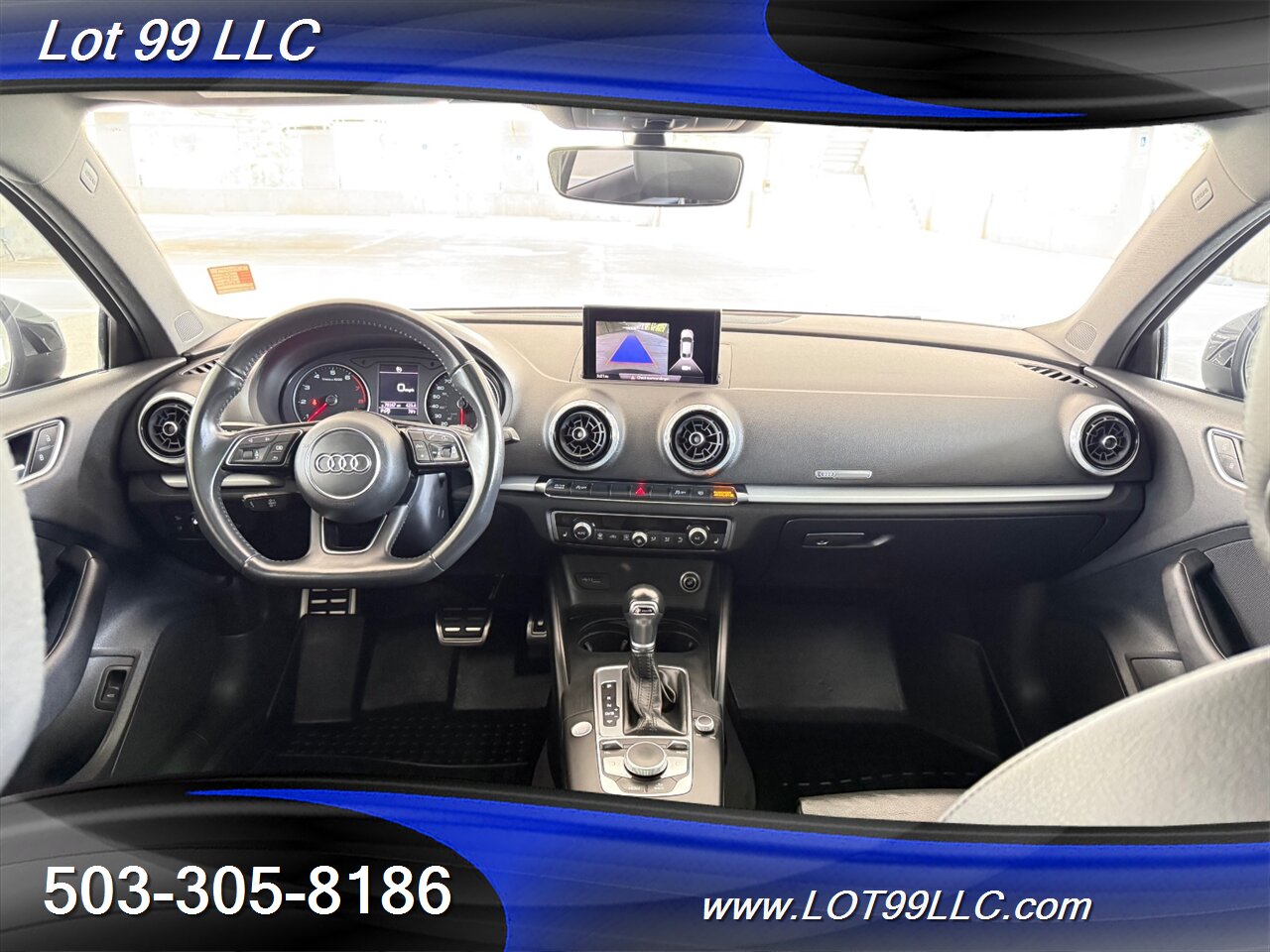 2018 Audi A3 2.0T Premium 70k Miles Htd Leather Roof Lowered  35MPG  Navigation Camera Moon Roof 19 " Wheels - Photo 10 - Milwaukie, OR 97267