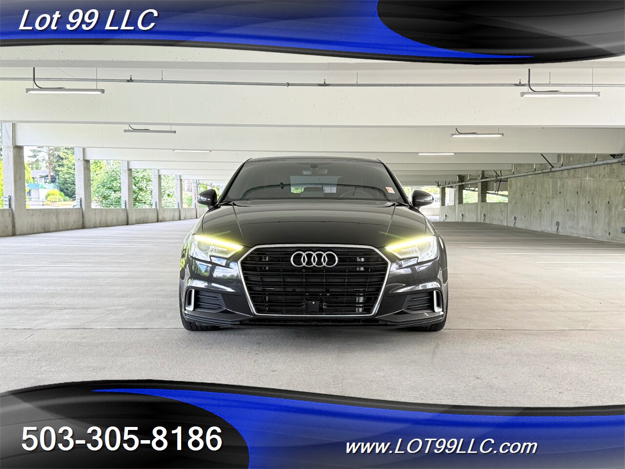 2018 Audi A3 2.0T Premium 70k Miles Htd Leather Roof Lowered  35MPG  Navigation Camera Moon Roof 19 " Wheels - Photo 3 - Milwaukie, OR 97267