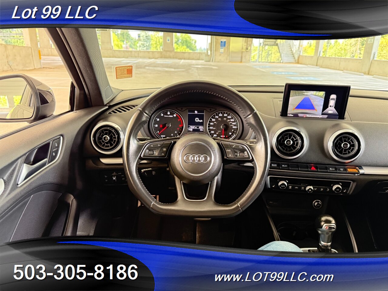 2018 Audi A3 2.0T Premium 70k Miles Htd Leather Roof Lowered  35MPG  Navigation Camera Moon Roof 19 " Wheels - Photo 35 - Milwaukie, OR 97267