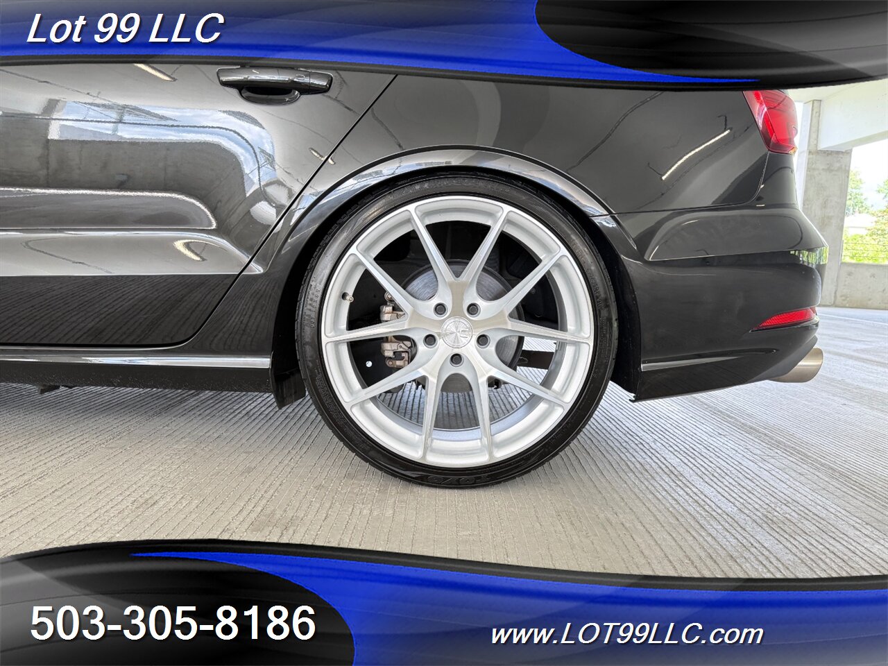 2018 Audi A3 2.0T Premium 70k Miles Htd Leather Roof Lowered  35MPG  Navigation Camera Moon Roof 19 " Wheels - Photo 24 - Milwaukie, OR 97267