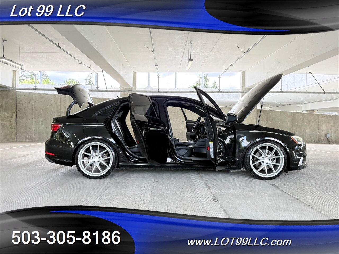 2018 Audi A3 2.0T Premium 70k Miles Htd Leather Roof Lowered  35MPG  Navigation Camera Moon Roof 19 " Wheels - Photo 19 - Milwaukie, OR 97267