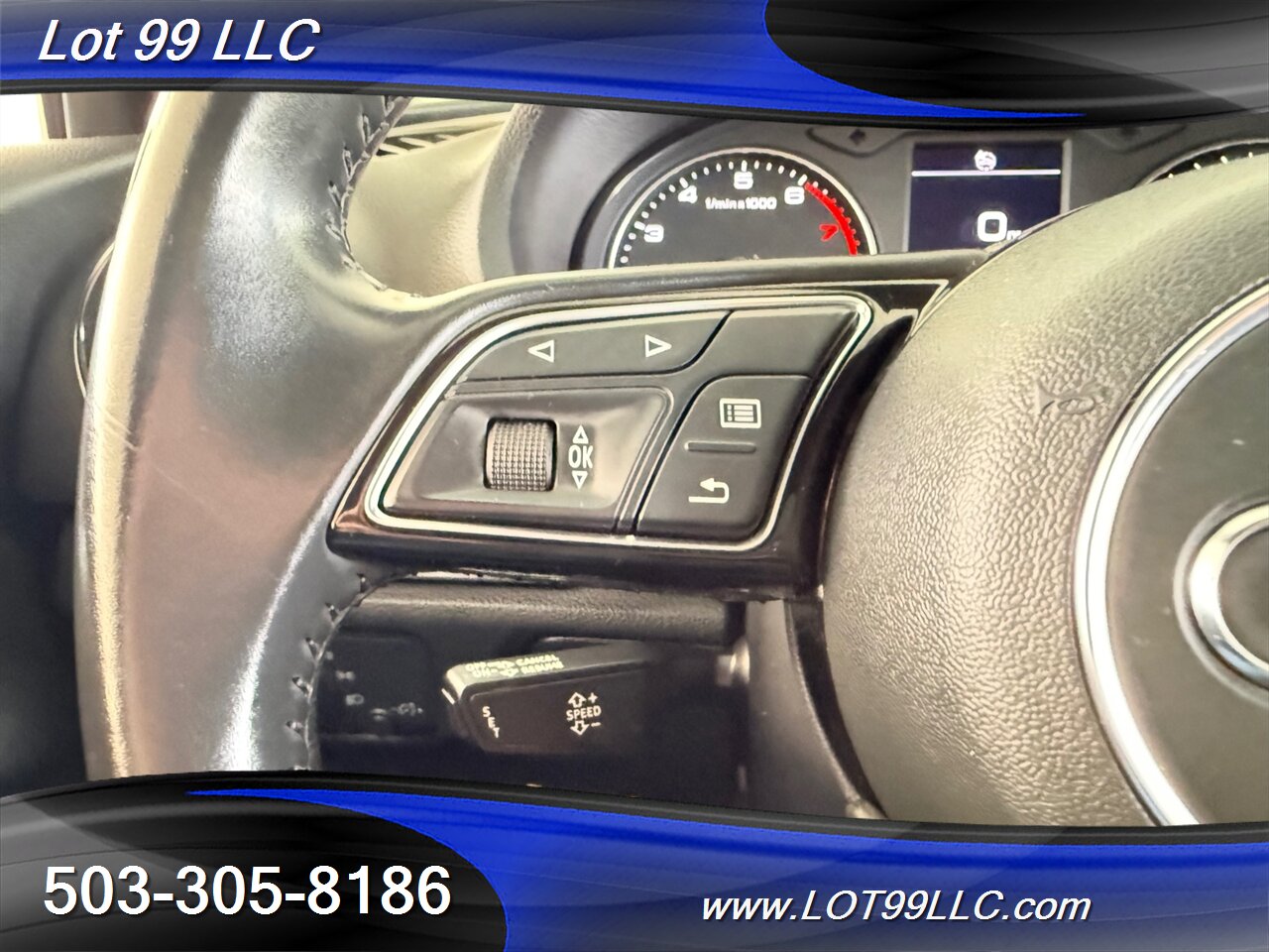2018 Audi A3 2.0T Premium 70k Miles Htd Leather Roof Lowered  35MPG  Navigation Camera Moon Roof 19 " Wheels - Photo 37 - Milwaukie, OR 97267