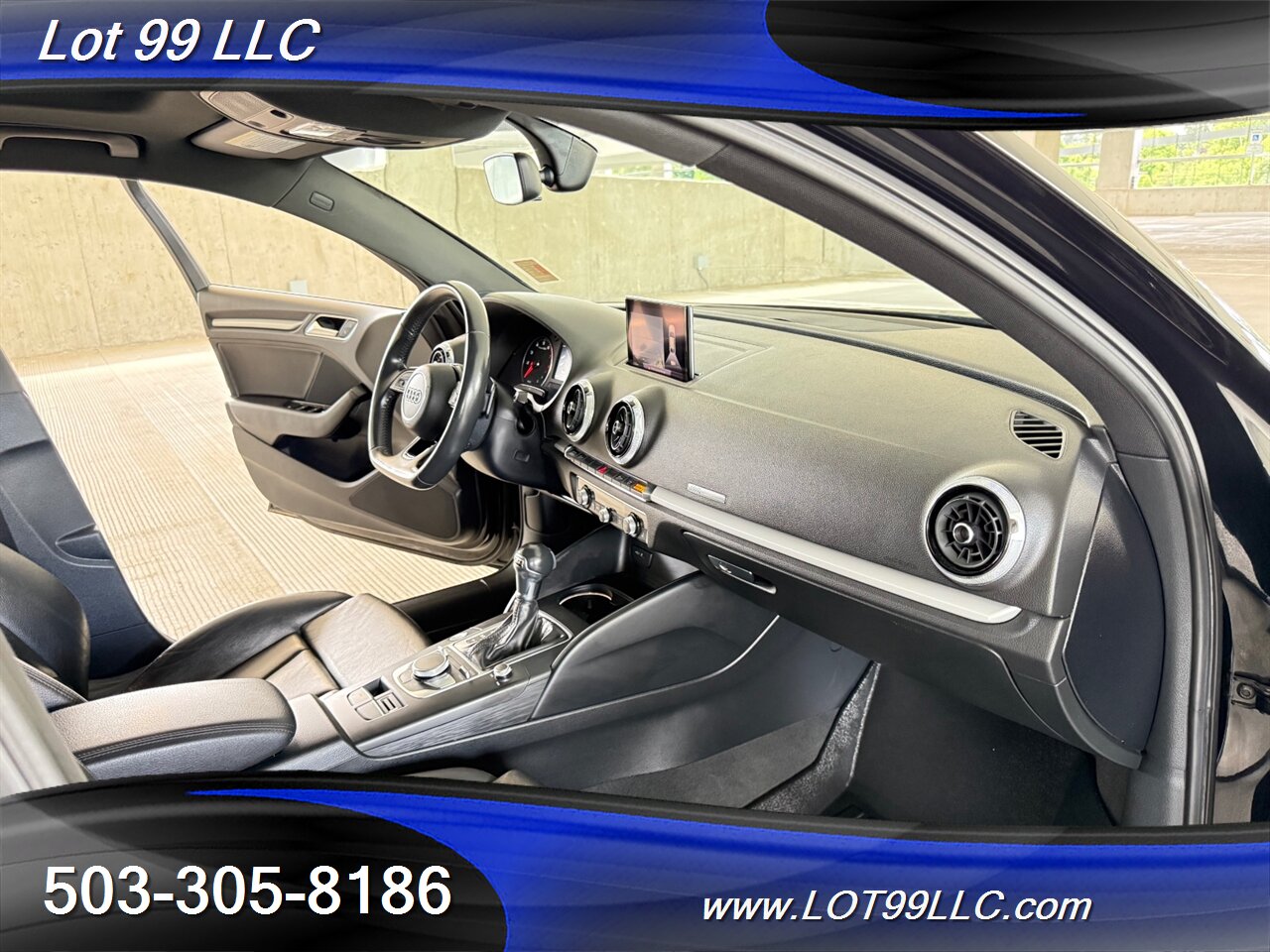 2018 Audi A3 2.0T Premium 70k Miles Htd Leather Roof Lowered  35MPG  Navigation Camera Moon Roof 19 " Wheels - Photo 45 - Milwaukie, OR 97267