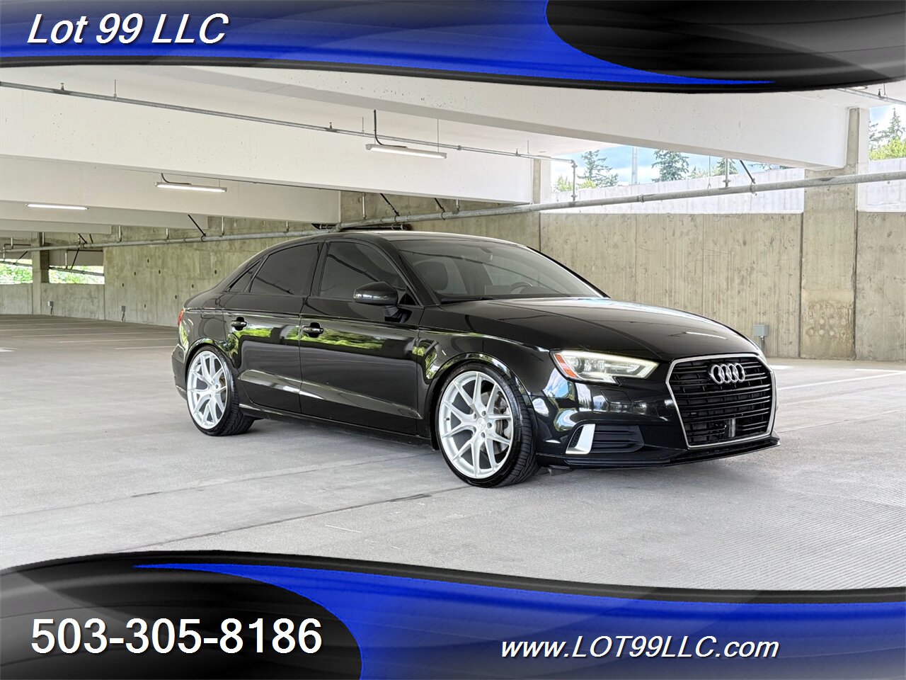 2018 Audi A3 2.0T Premium 70k Miles Htd Leather Roof Lowered  35MPG  Navigation Camera Moon Roof 19 " Wheels - Photo 4 - Milwaukie, OR 97267