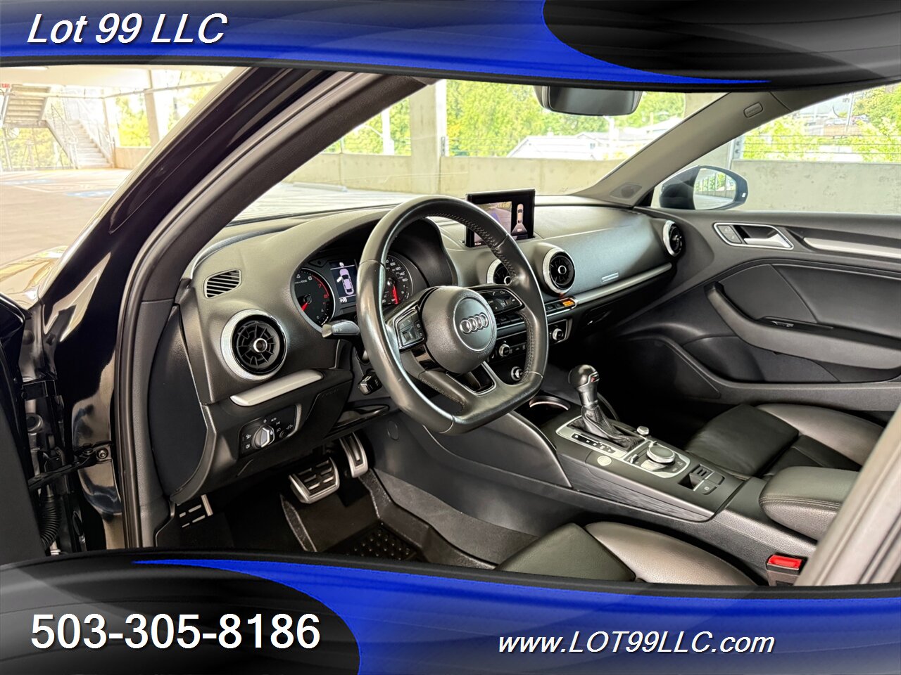 2018 Audi A3 2.0T Premium 70k Miles Htd Leather Roof Lowered  35MPG  Navigation Camera Moon Roof 19 " Wheels - Photo 32 - Milwaukie, OR 97267