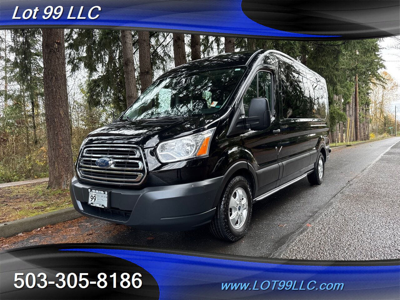 2019 Ford Transit 350 XLT 135k MID Roof 15 Passenger Van   - Photo 2 - Milwaukie, OR 97267